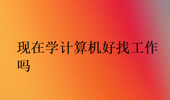 現(xiàn)在學計算機可以找什么工作